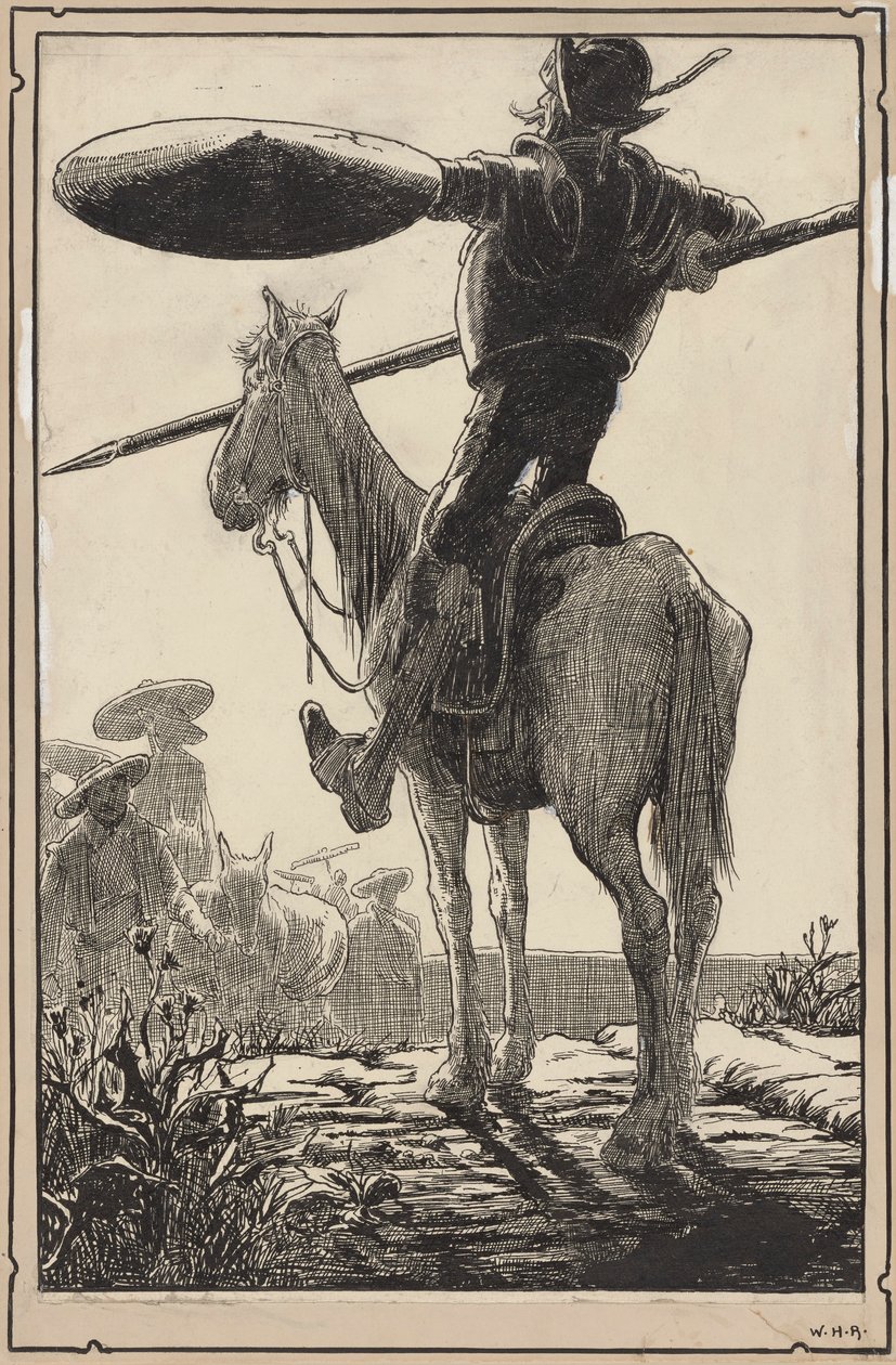 Don Quixote door William Heath Robinson