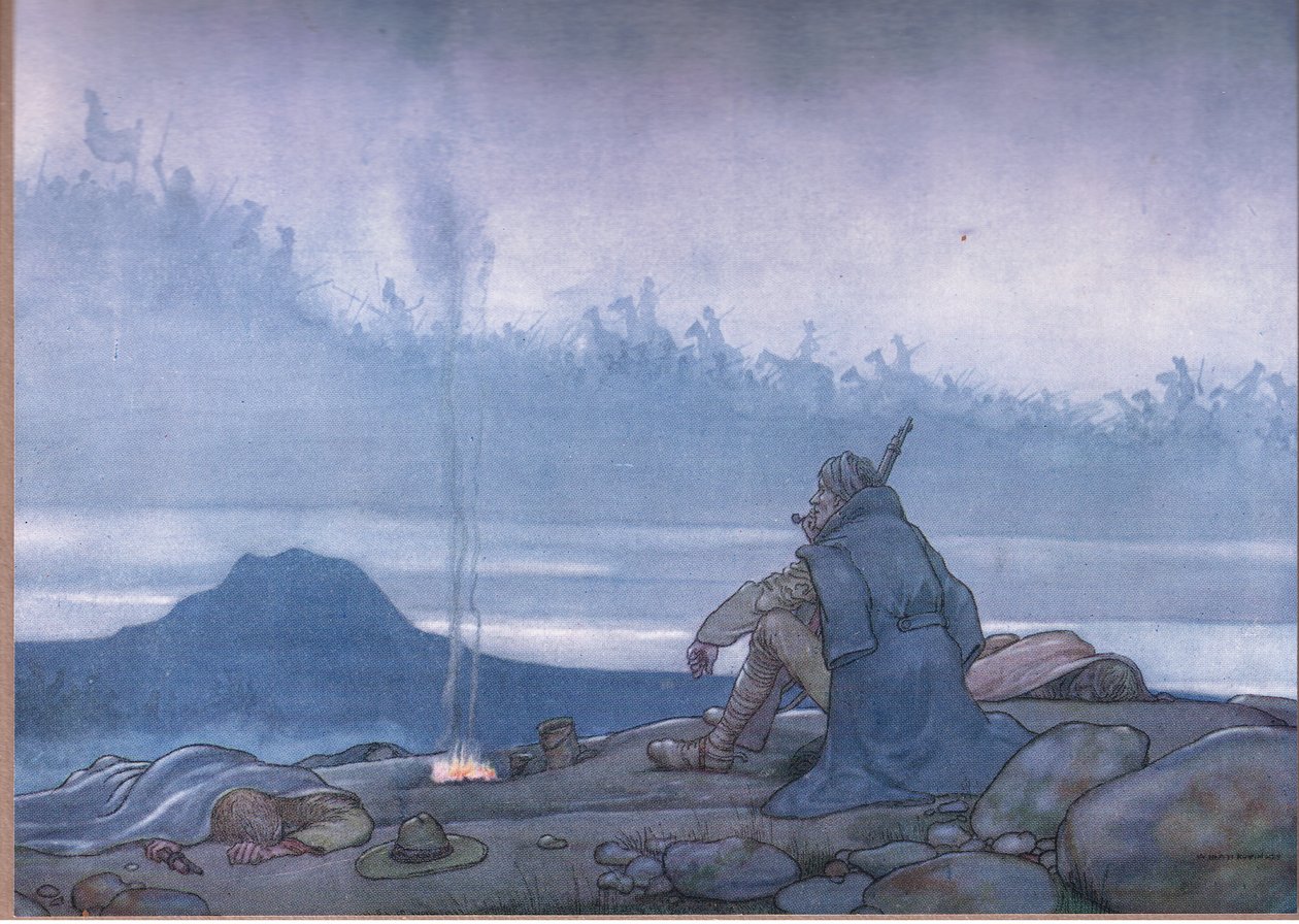 Volg na-volg na-voor de oogst is gezaaid door William Heath Robinson