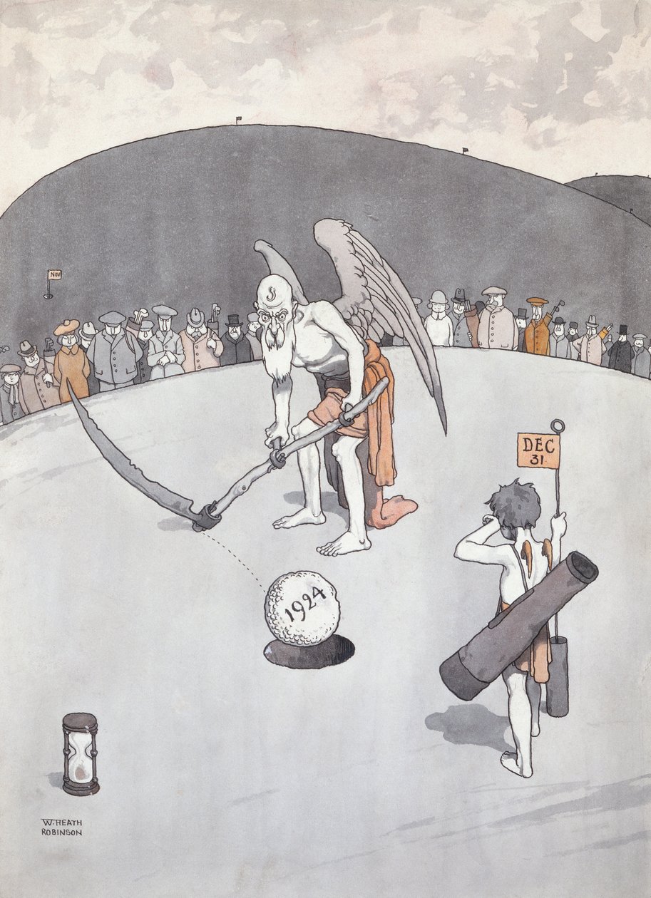 Het oude gat dichten door William Heath Robinson