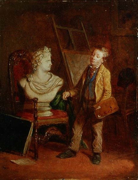 De jonge kunstenaar door William Hemsley
