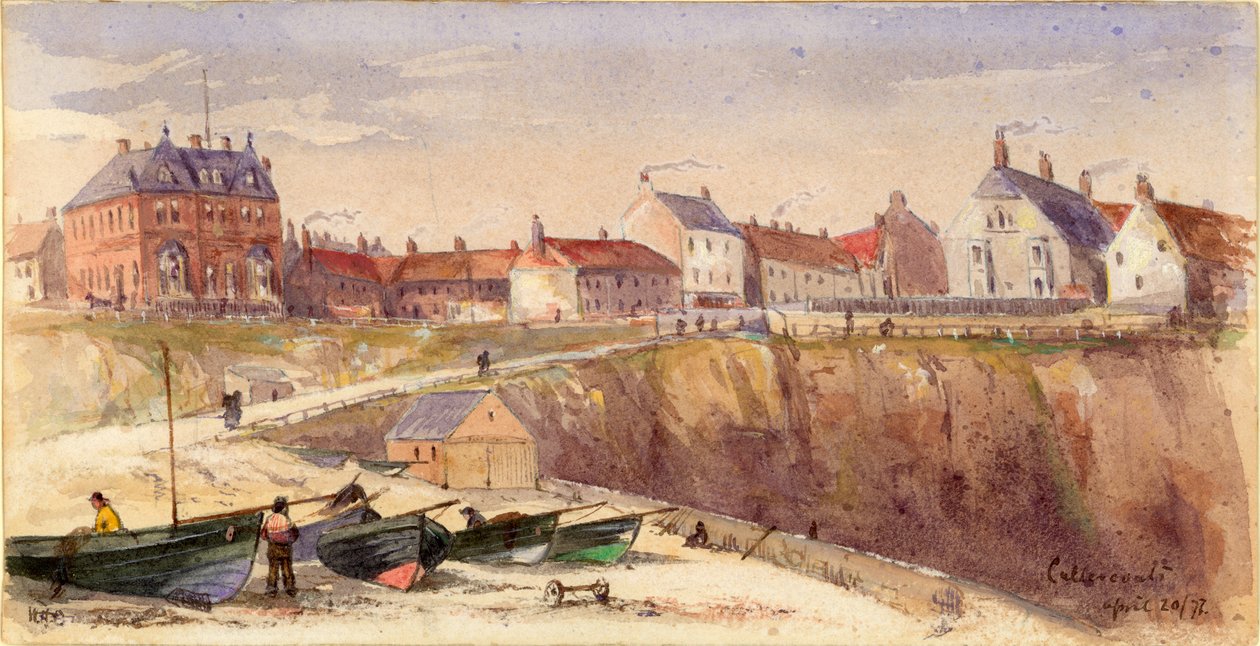 Cullercoats door William Henry Charlton