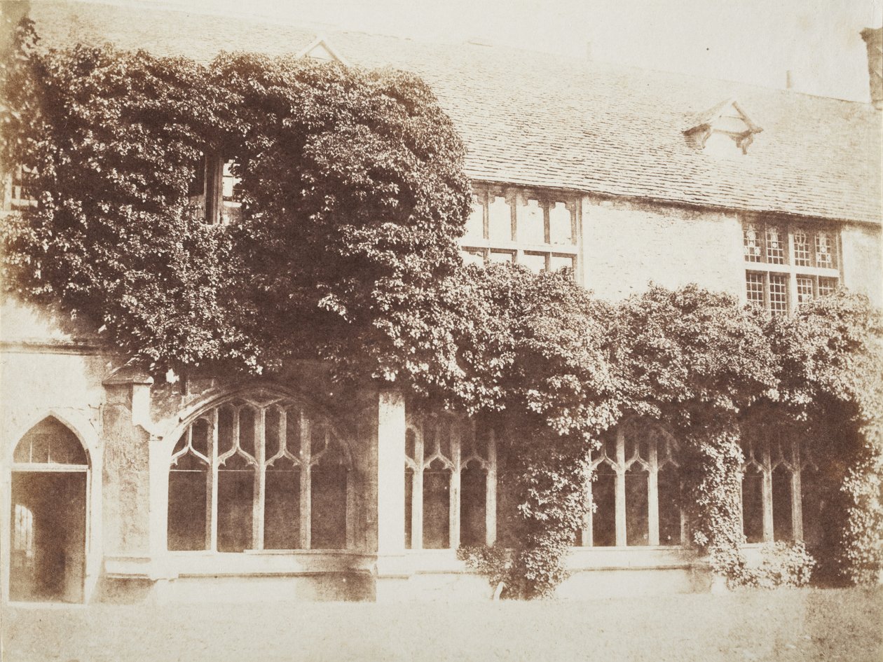 Kloostergangen van Lacock Abbey door William Henry Fox Talbot