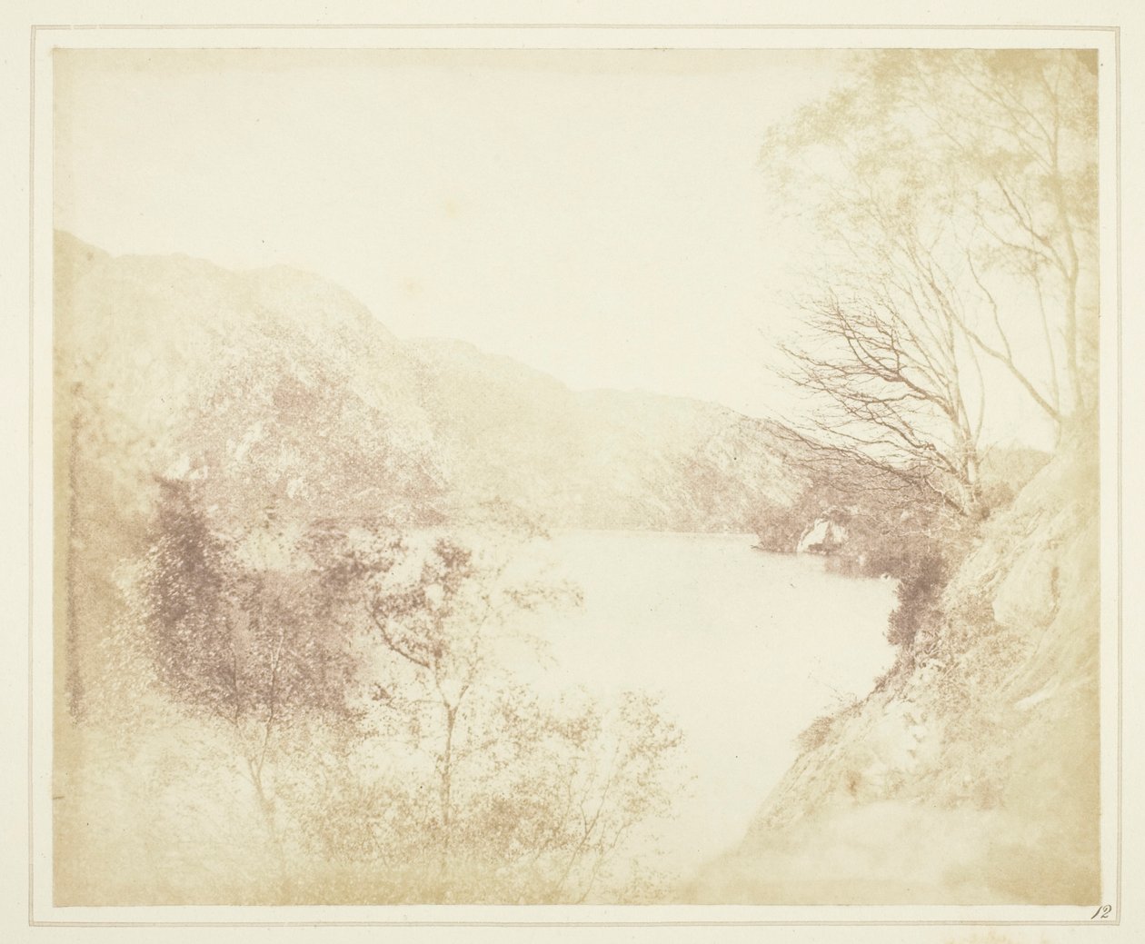 Loch Katrine door William Henry Fox Talbot