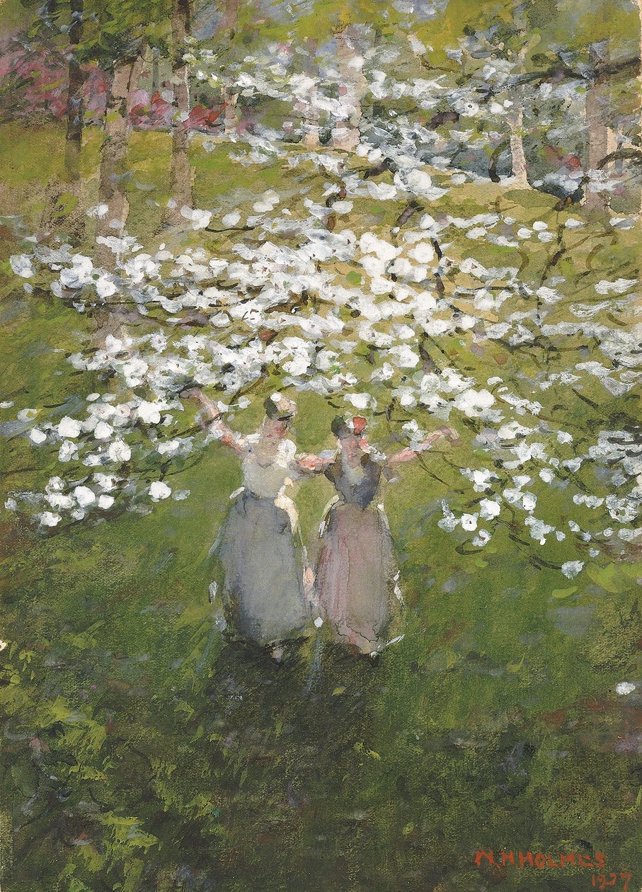 Bloesems door William Henry Holmes
