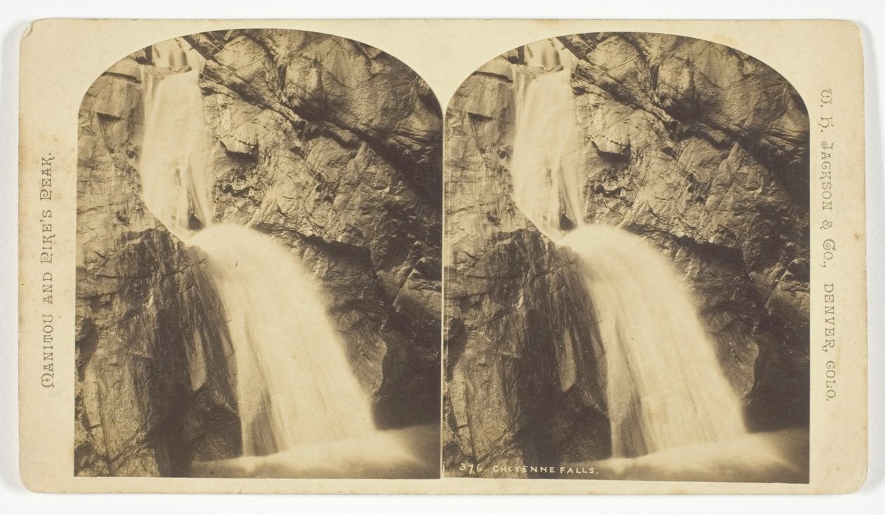 Cheyenne Falls door William Henry Jackson