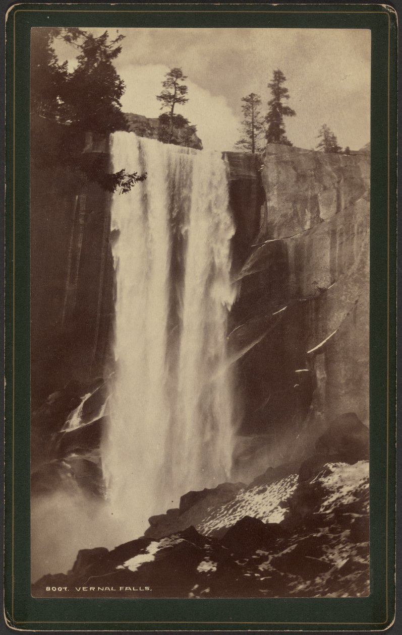Vernal Falls door William Henry Jackson