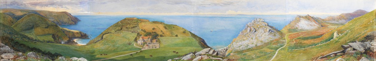 De Vallei van de Rotsen door William Henry Millais