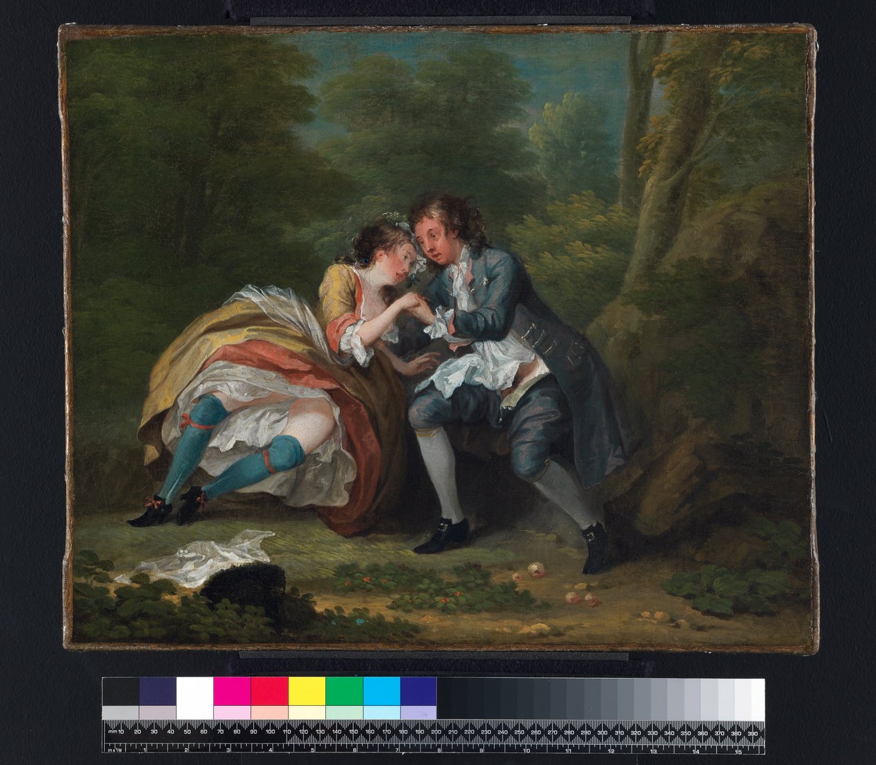 Na, ca. 1730-31 door William Hogarth