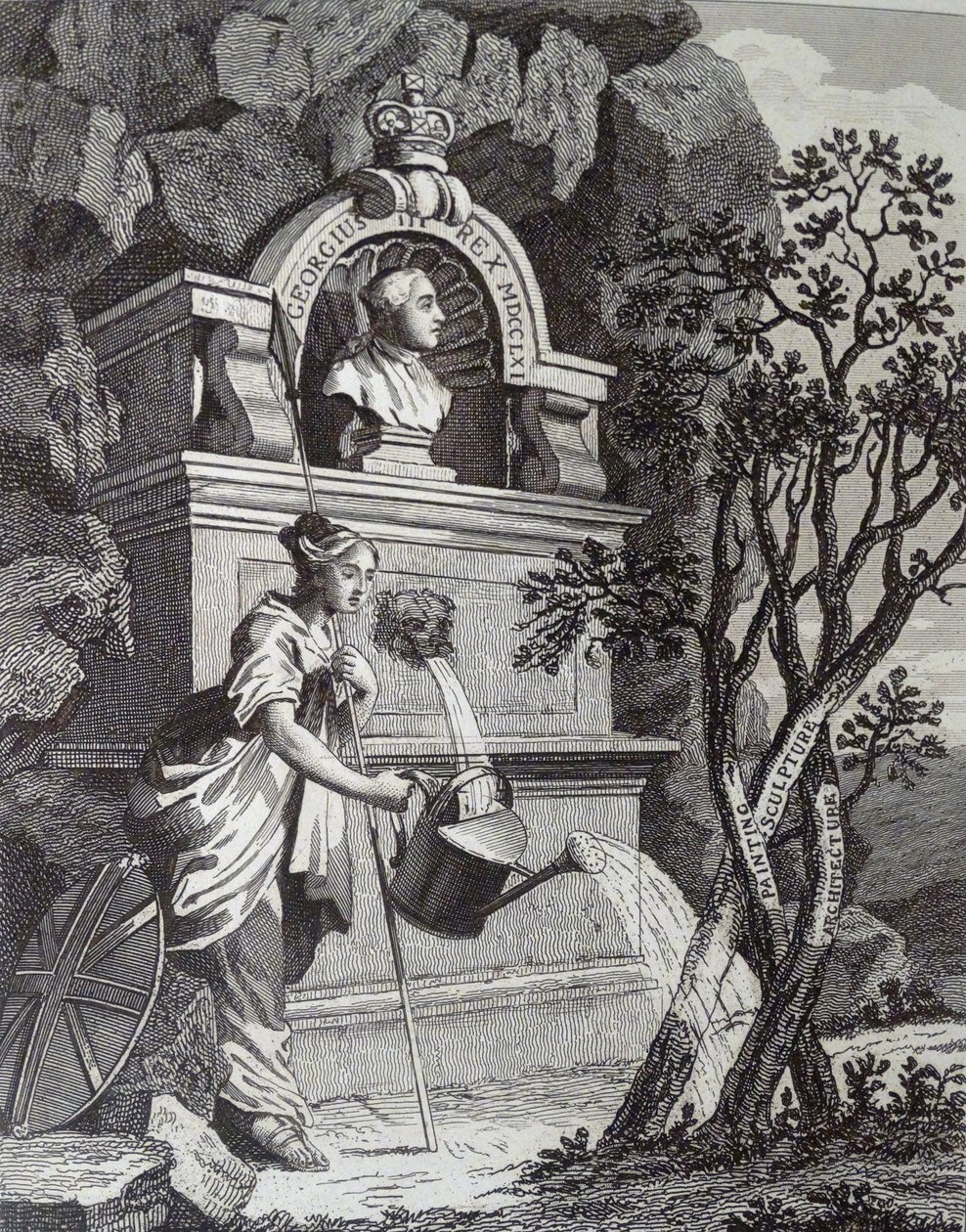 Catalogus van de tentoonstelling van kunstenaars door William Hogarth