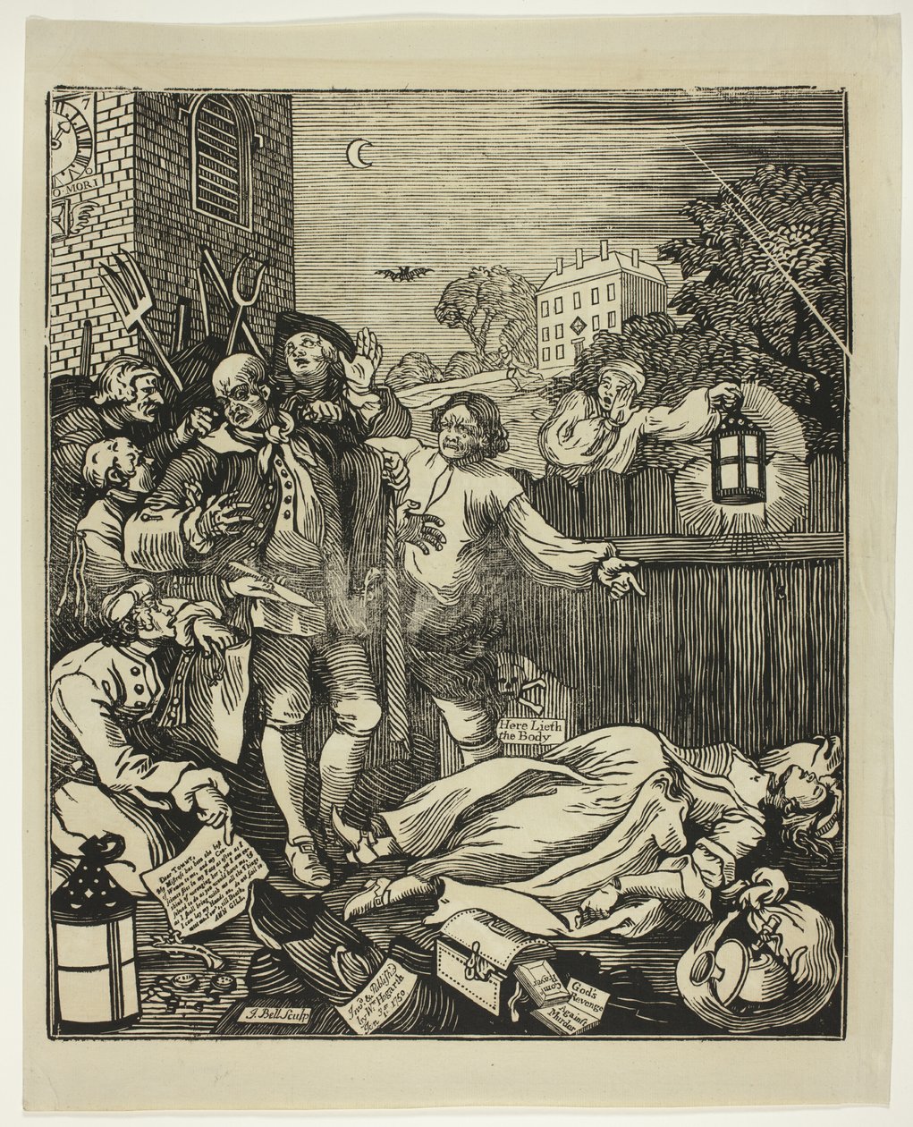 Wreedheid in perfectie door William Hogarth