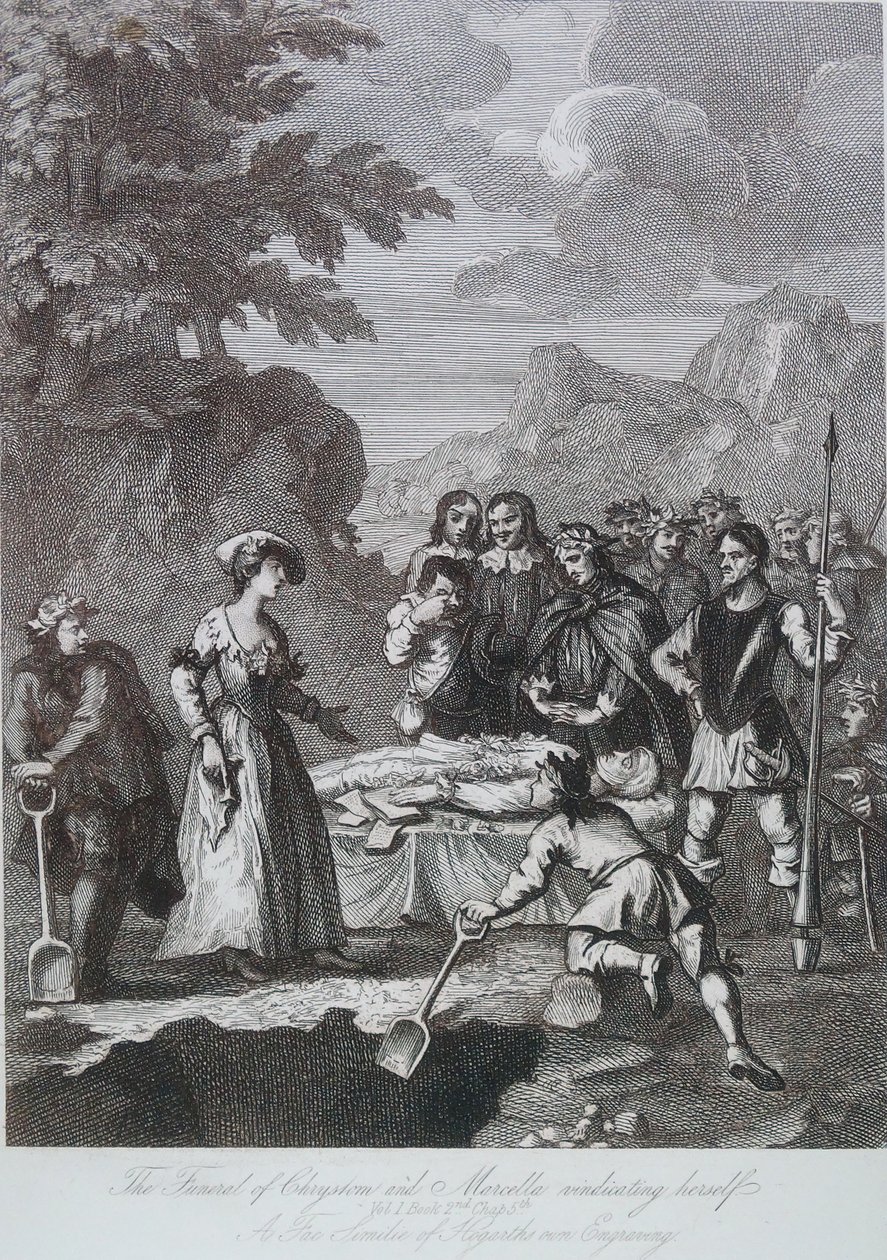 Gravure door William Hogarth door William Hogarth