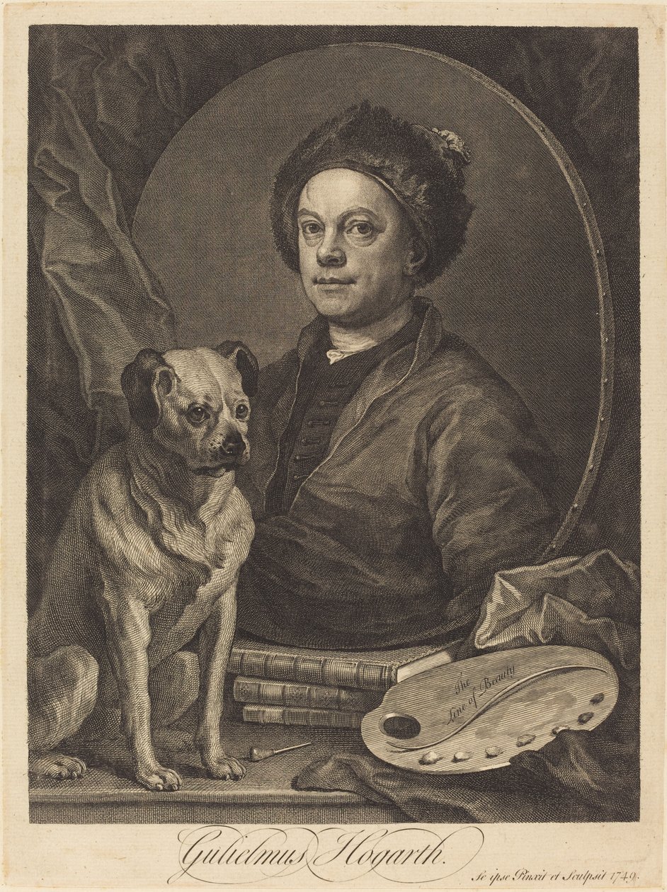 Gulielmus Hogarth door William Hogarth