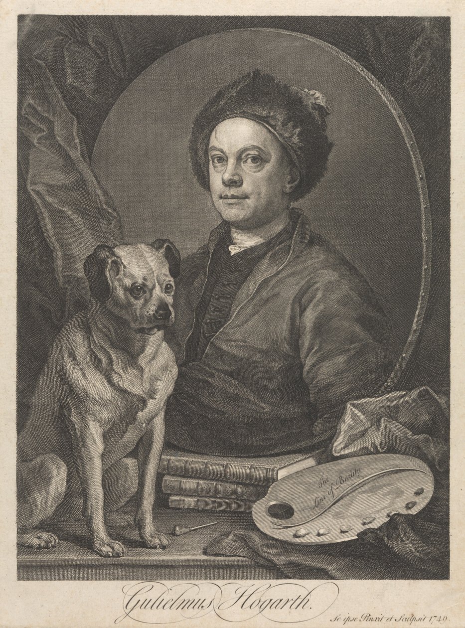Gulielmus Hogarth door William Hogarth