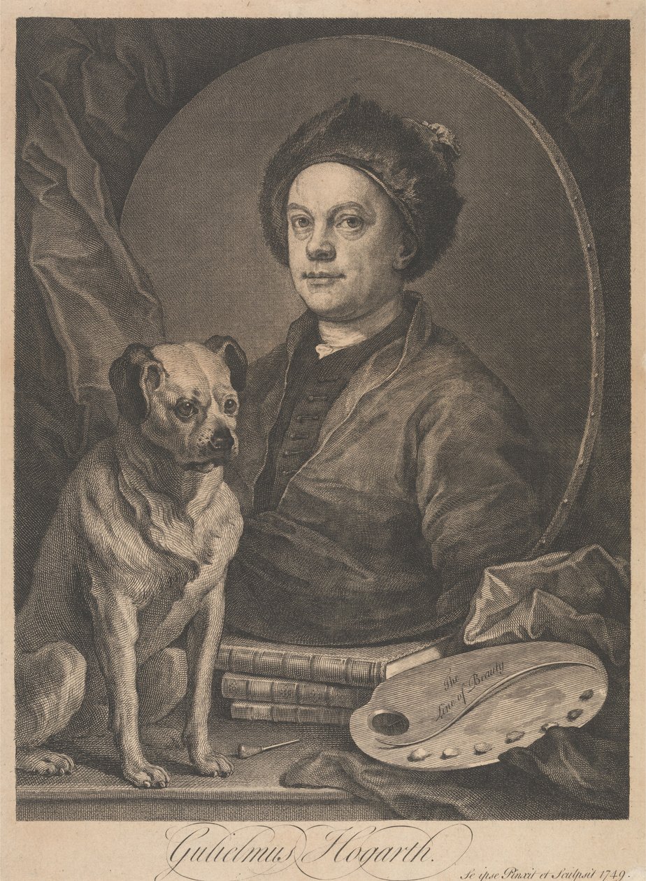 Gulielmus Hogarth door William Hogarth