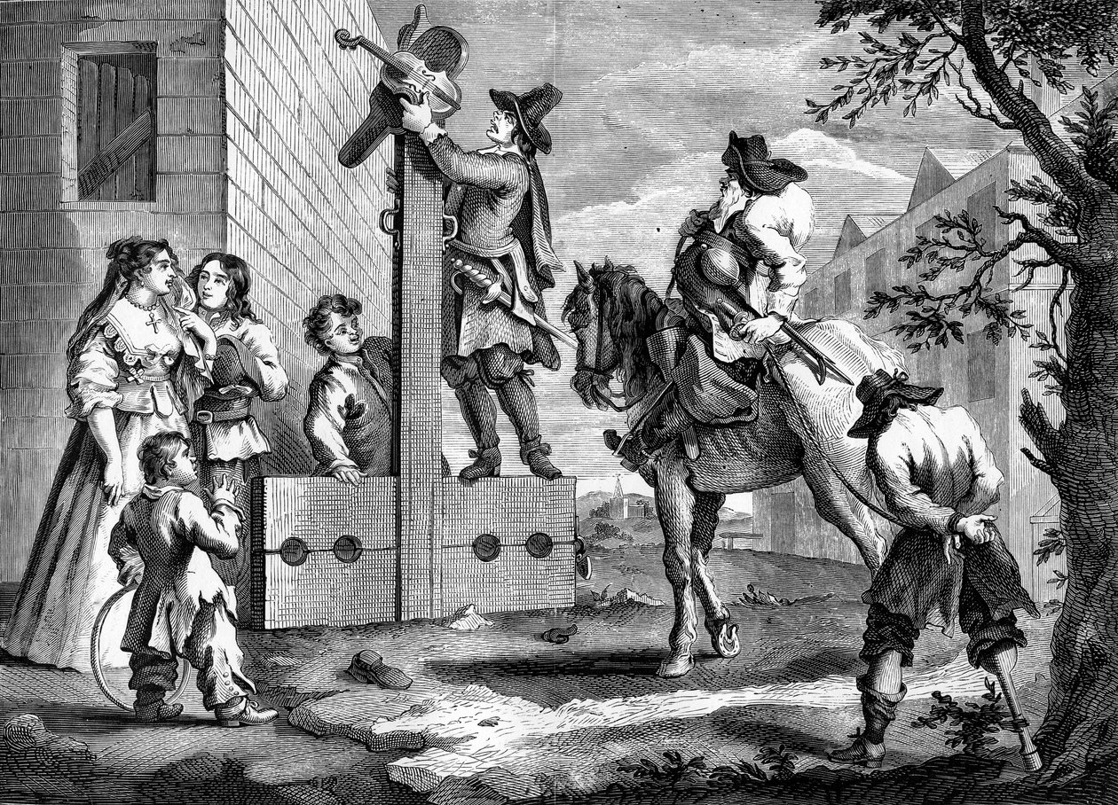 Hudibras door William Hogarth door William Hogarth