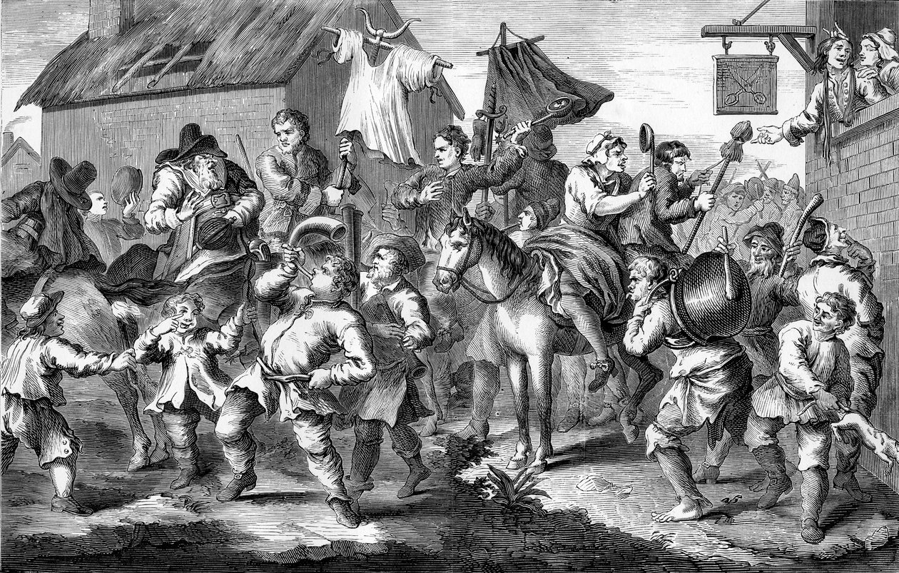 Hudibras door William Hogarth door William Hogarth