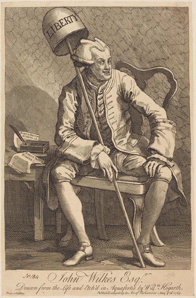 John Wilkes, Esq. door William Hogarth