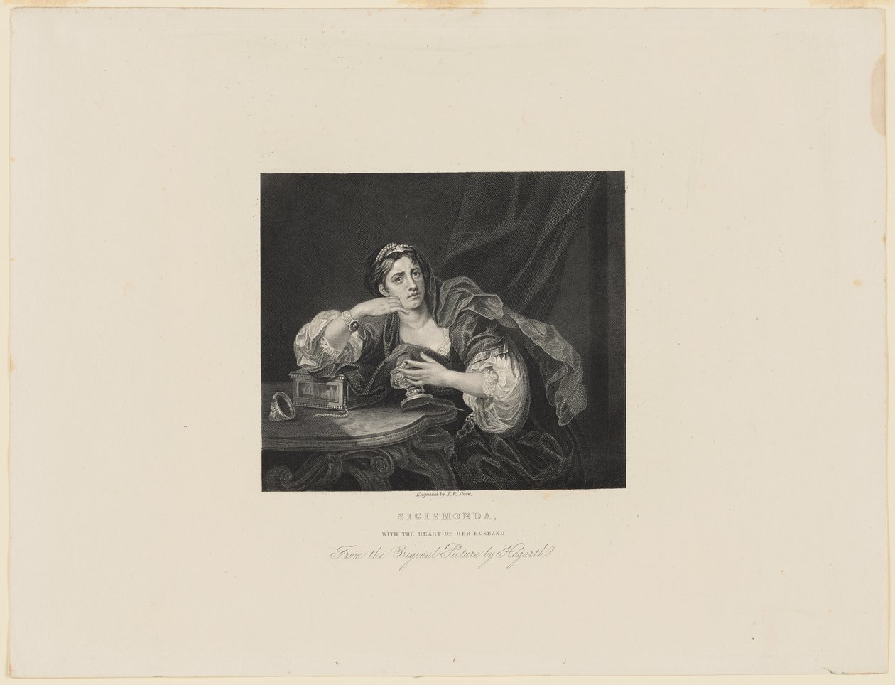 Sigismonda door William Hogarth