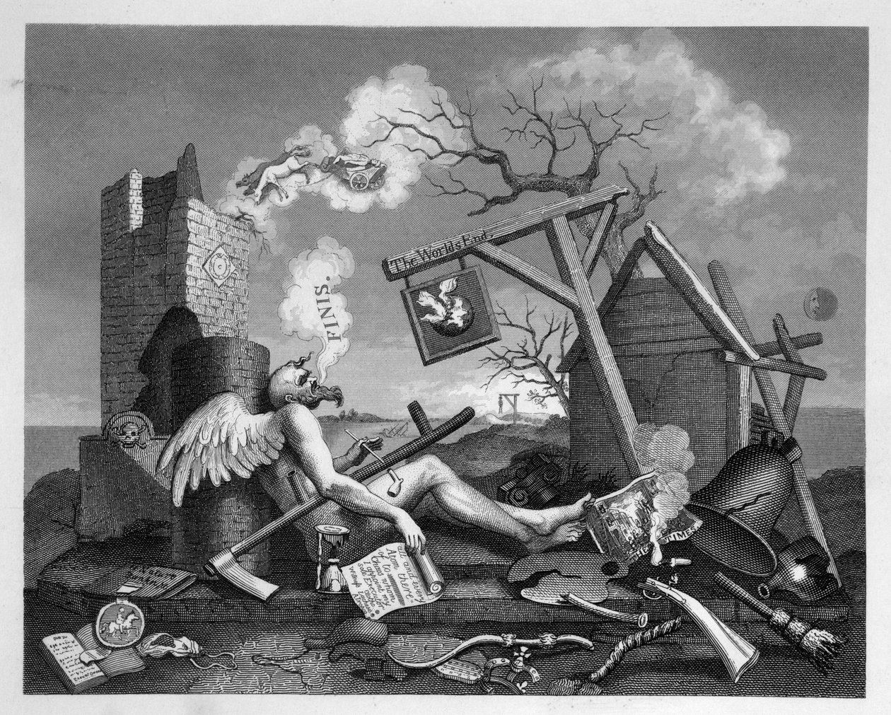 De Bathos door William Hogarth