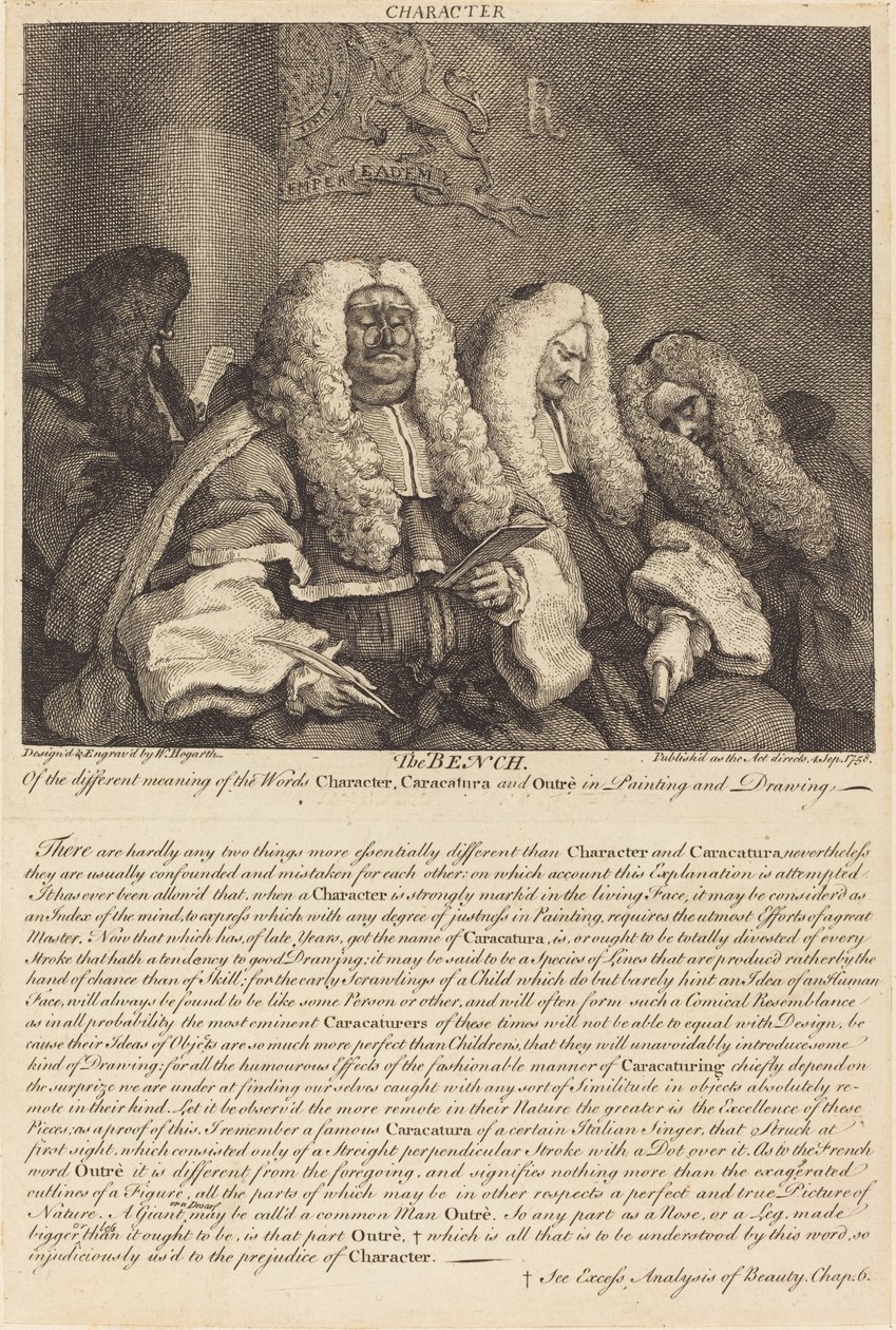 De bank door William Hogarth