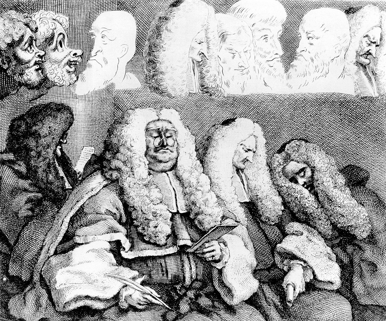 De bank door William Hogarth