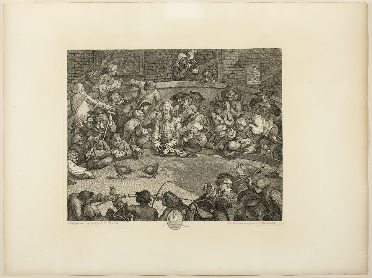 De cockpit door William Hogarth