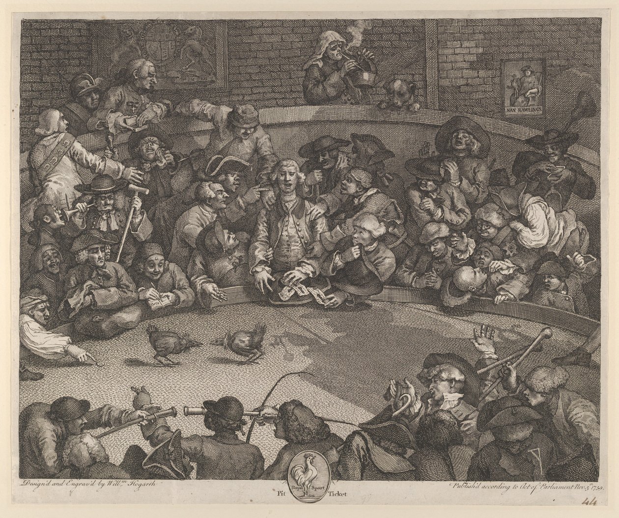 De cockpit door William Hogarth