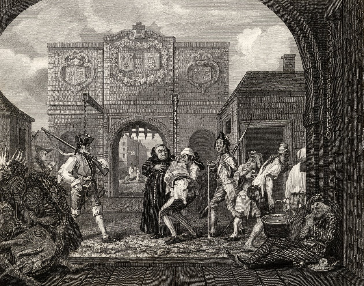 De Poort van Calais, of O Het Gebraden Rundvlees van Oud Engeland, uit 