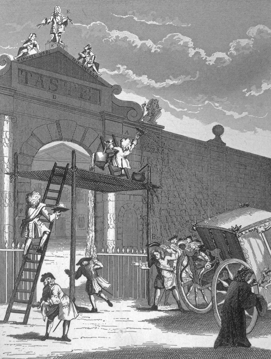 De man van smaak door William Hogarth