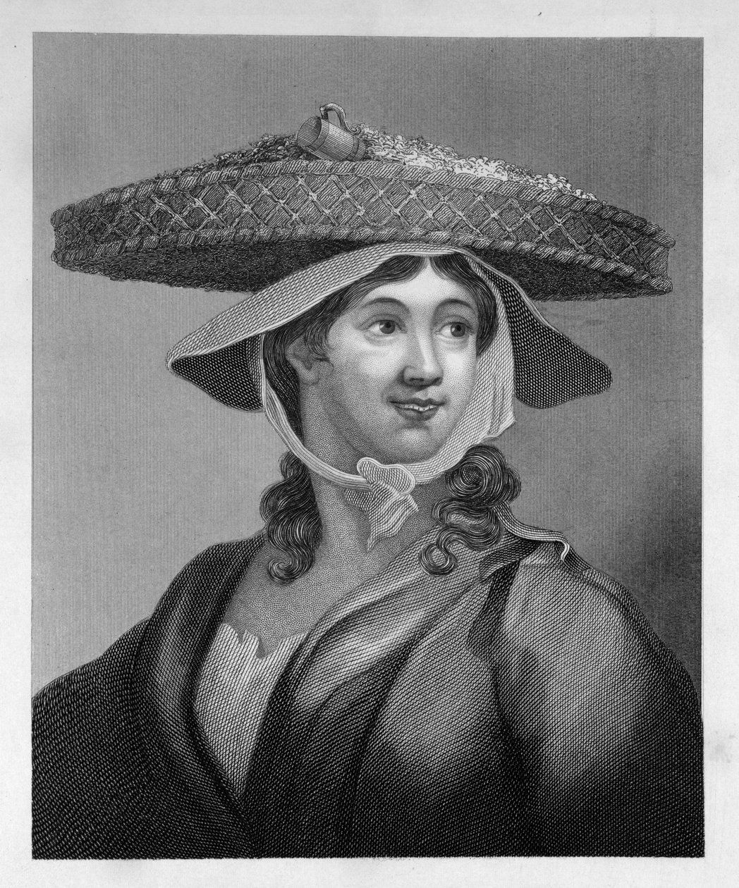 Het Garnalenmeisje door William Hogarth