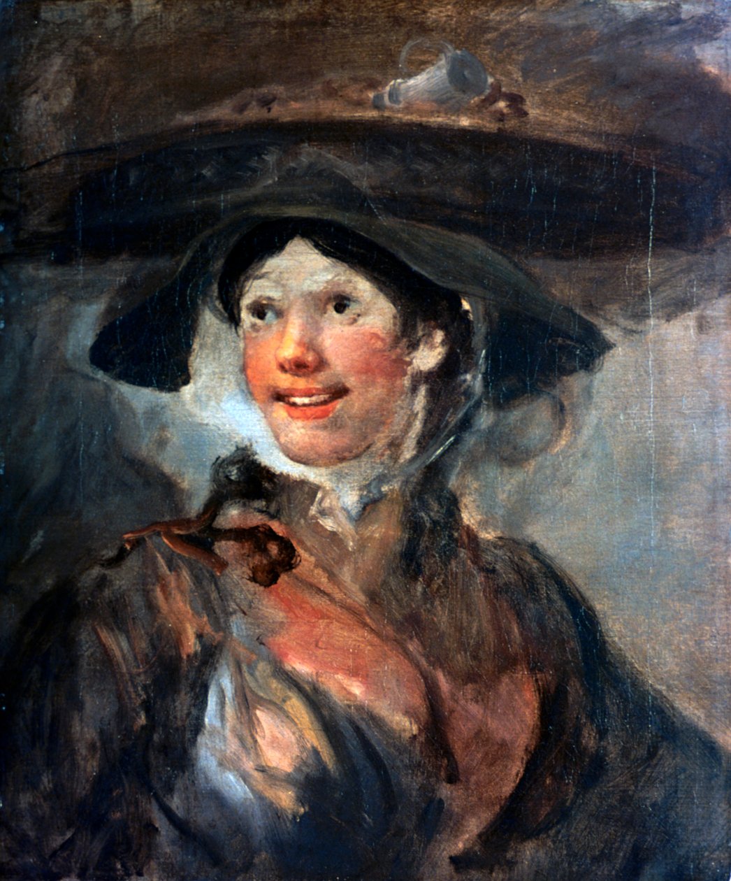 Het Garnalenmeisje, ca. 1745 door William Hogarth