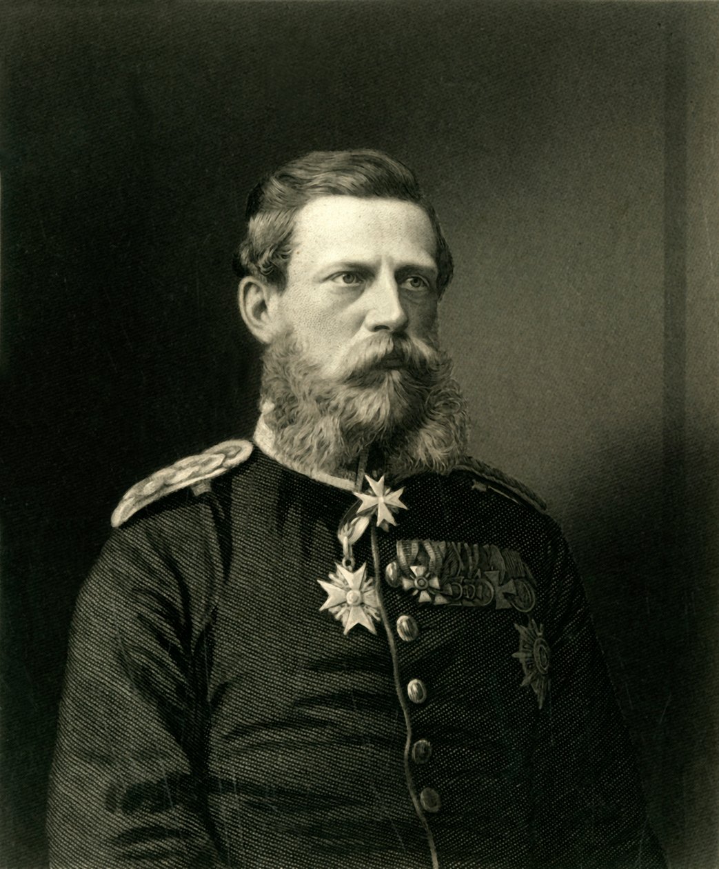 Kroonprins van Pruisen door William Holl