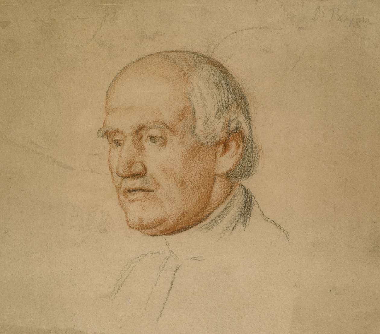 Portret van Dr. Bloxham door William Holman Hunt