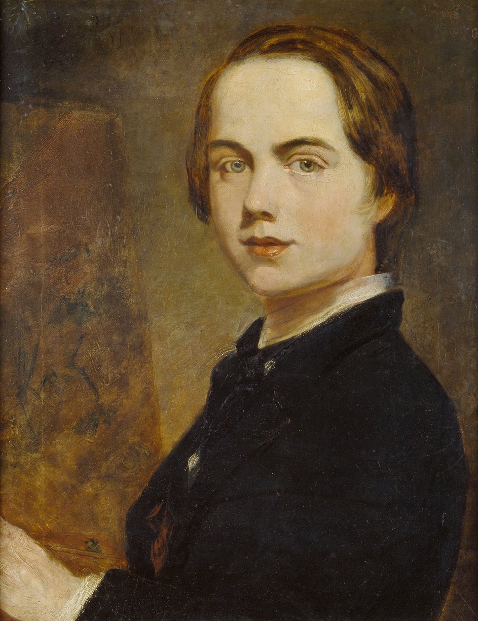 Zelfportret op de Leeftijd van 14, 1841 door William Holman Hunt
