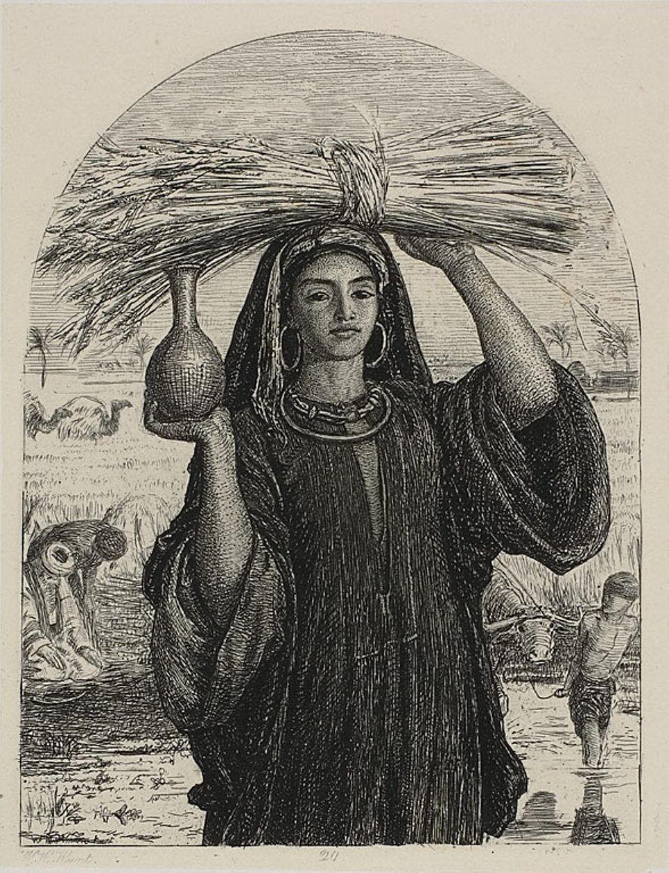 De overvloed van Egypte door William Holman Hunt