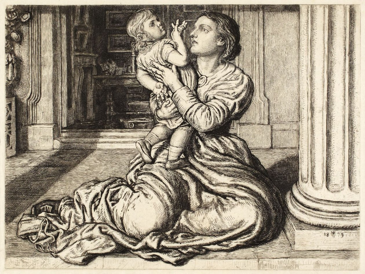 Het afscheid van de vader door William Holman Hunt