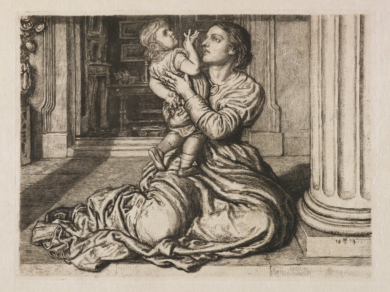 Het afscheid van de vader door William Holman Hunt