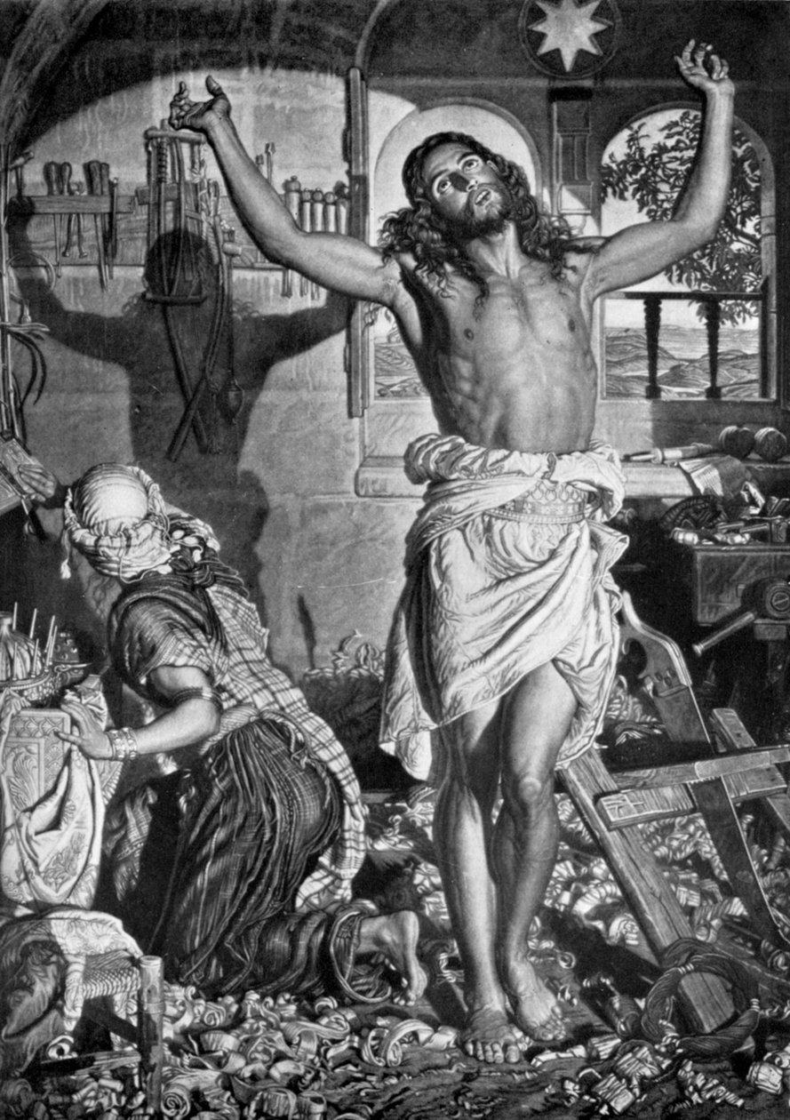 De schaduw van het kruis, 1926 door William Holman Hunt