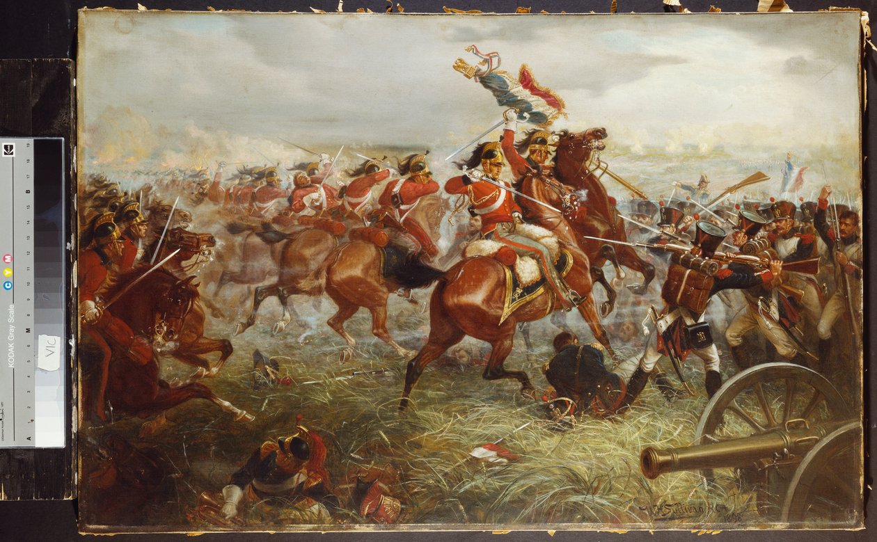 Verovering van de Adelaar, Waterloo, 1898 door William Holmes Sullivan