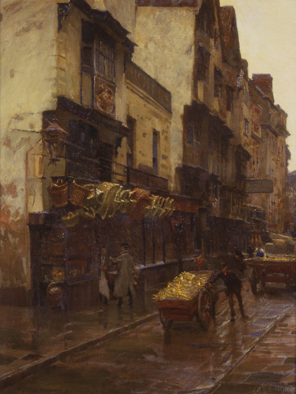 De wieg van de Wills Tobacco Firm, Mary-le-Port Street, Bristol, c.1902 door William Holt Yates Titcomb