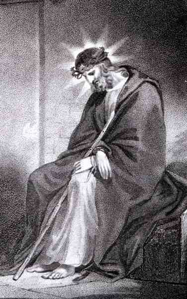 Christus gekroond met doornen, uit 