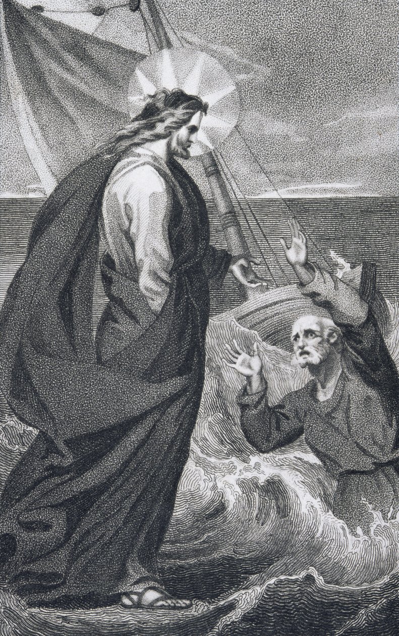 Christus Berispt Petrus, uit 