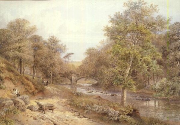 Steengroeve bij de Rivier door William Hull
