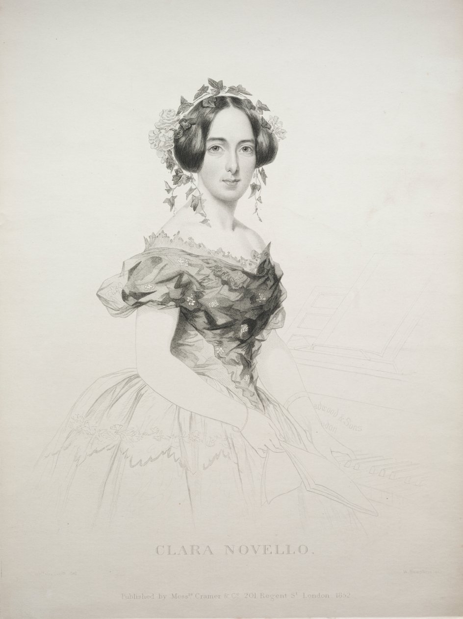 Clara Novello door William Humphreys