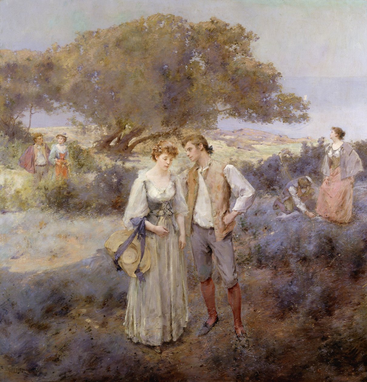 De Terugkeer van Cythere, ca. 1892 door William II Lee