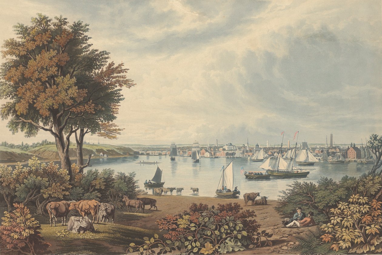 Baltimore genomen bij Whetstone Point door William James Bennett