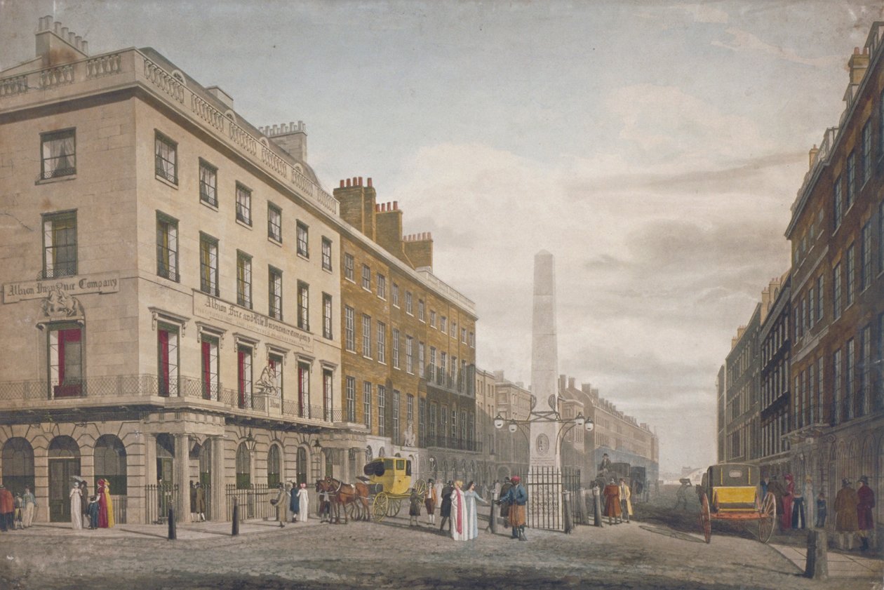 New Bridge Street, City of London door William James Bennett