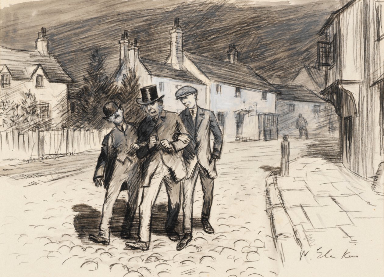 Toen gingen we allemaal naar huis door William James Glackens