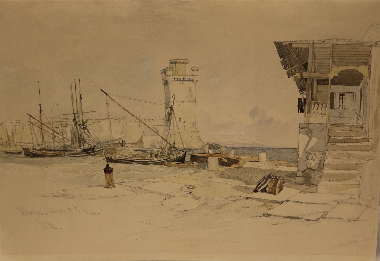 Rhodos door William James Muller