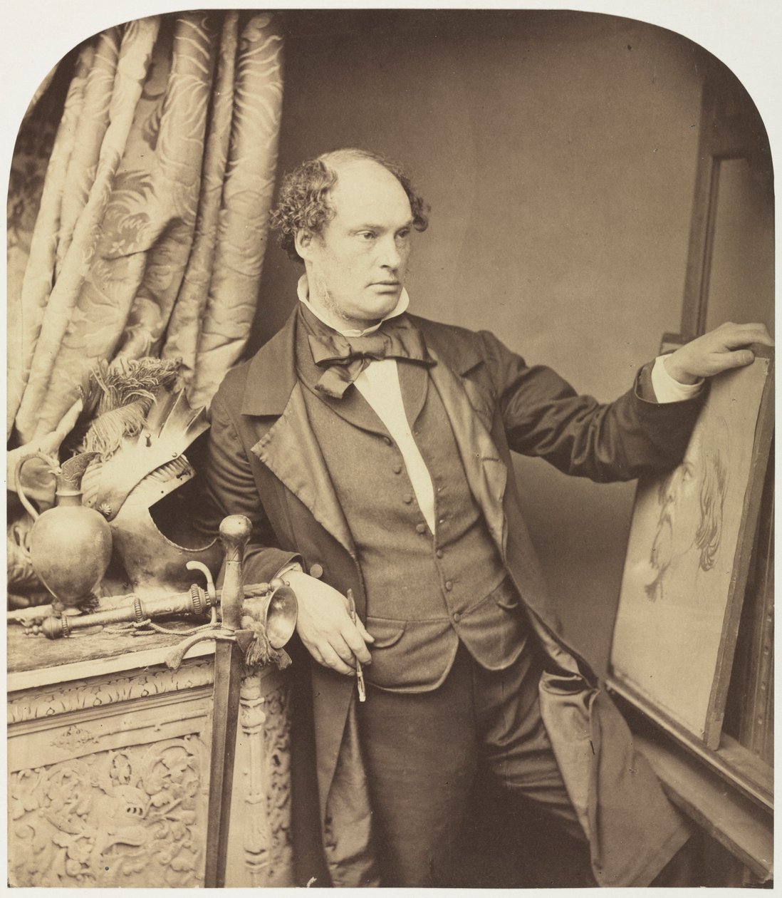 Daniel Maclise 1806-1870, 1857 door William Lake Price